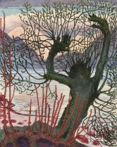 Nikolai+Astrup+(1880-1928)+Spring+Night+and+Willow+Goblin